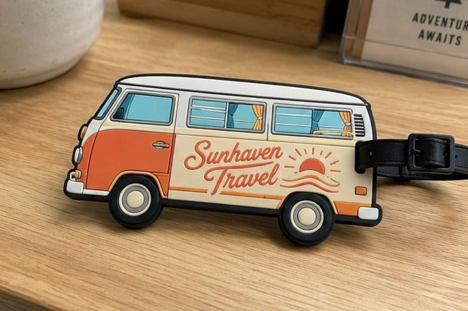 Full-Color PVC Luggage Tags