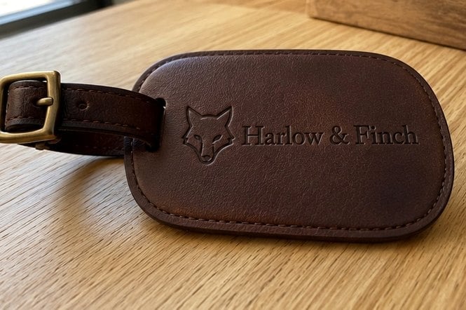 Genuine Leather Luggage Tags