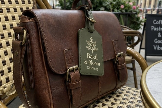 Luggage tags with logo printing